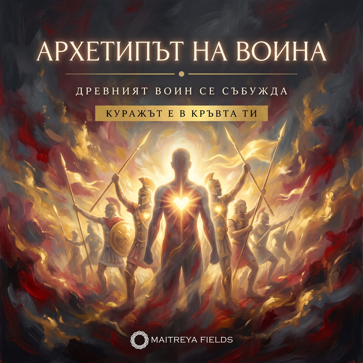 АРХЕТИПЪТ НА ВОИНА — българска корица