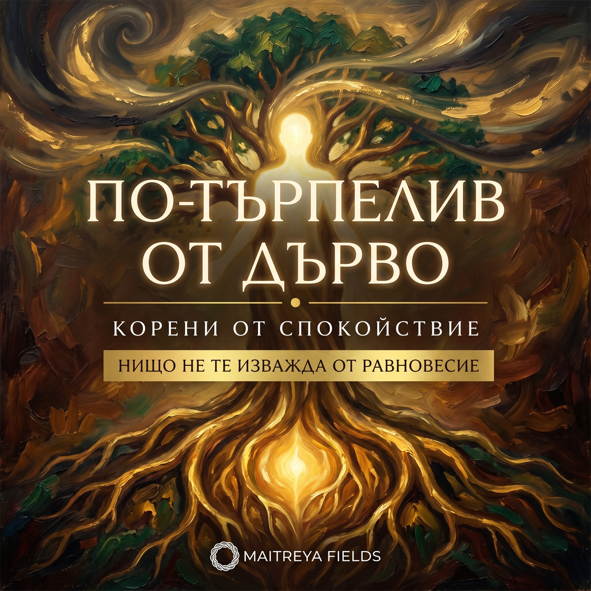 ПО-ТЪРПЕЛИВ ОТ ДЪРВО — българска корица