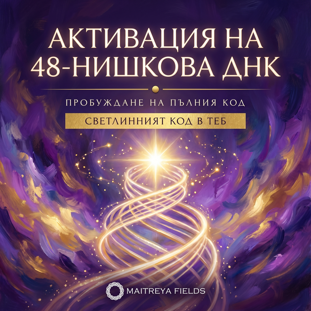 АКТИВАЦИЯ НА 48-НИШКОВА ДНК — българска корица