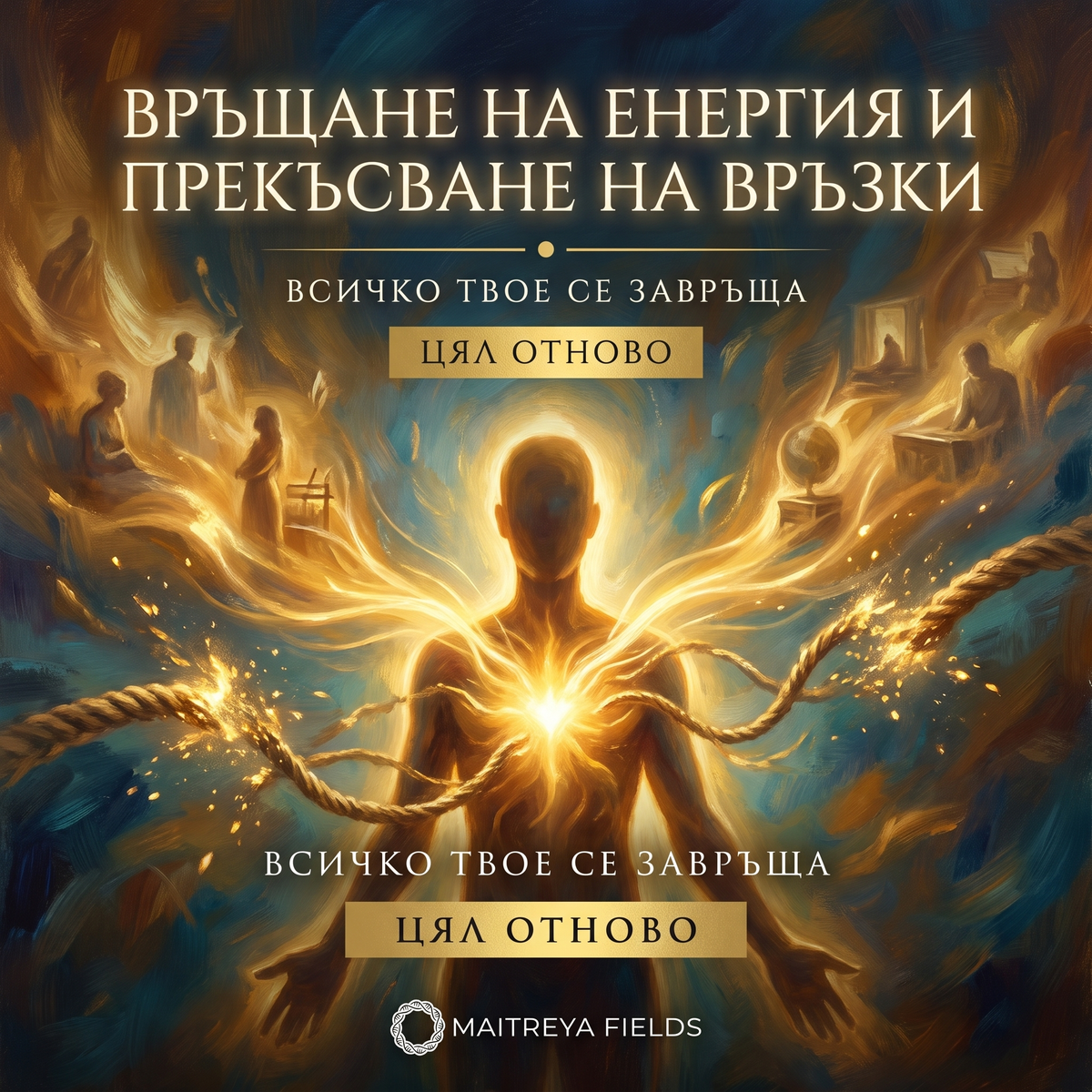 ВРЪЩАНЕ НА ЕНЕРГИЯ И ПРЕКЪСВАНЕ НА ВРЪЗКИ — българска корица