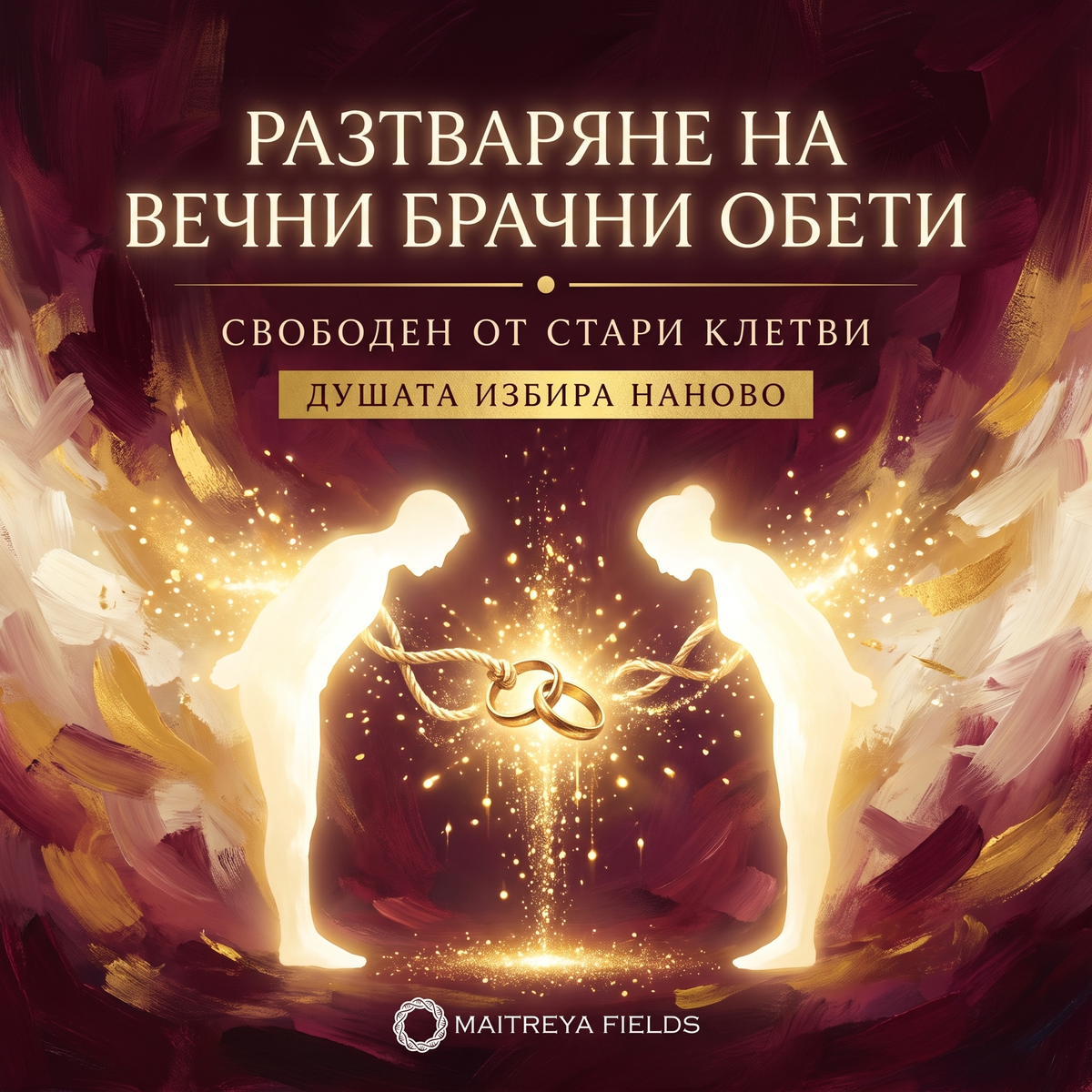 РАЗТВАРЯНЕ НА ВЕЧНИ БРАЧНИ ОБЕТИ — българска корица
