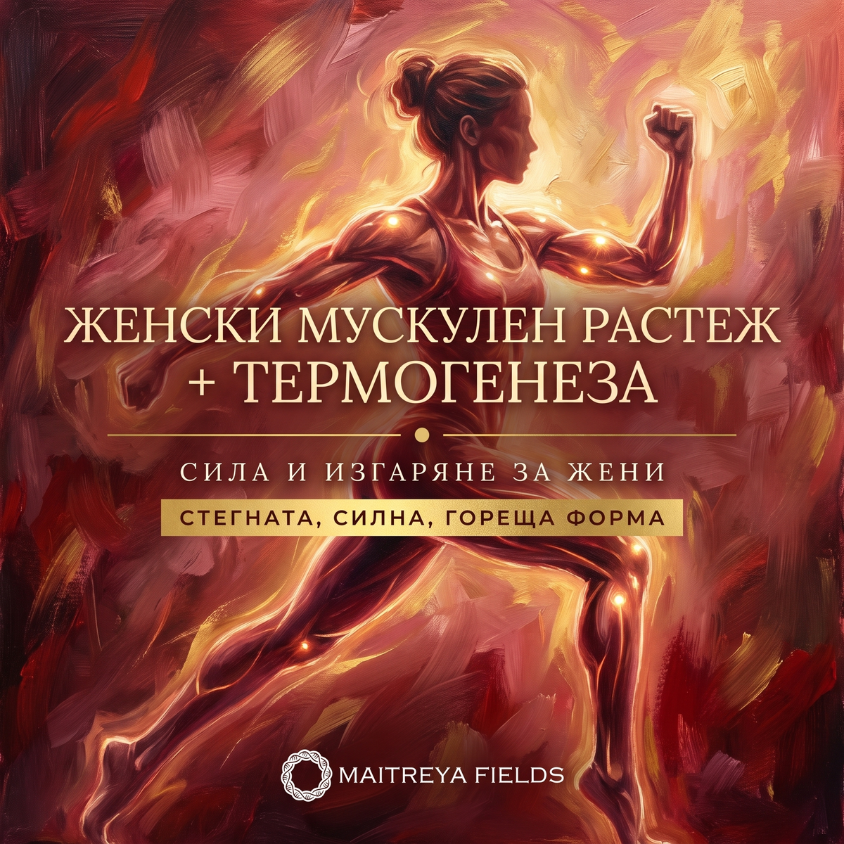ЖЕНСКИ МУСКУЛЕН РАСТЕЖ + ТЕРМОГЕНЕЗА — българска корица