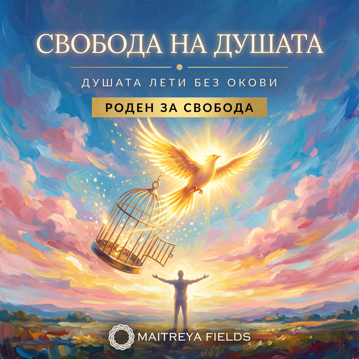 СВОБОДА НА ДУШАТА — българска корица