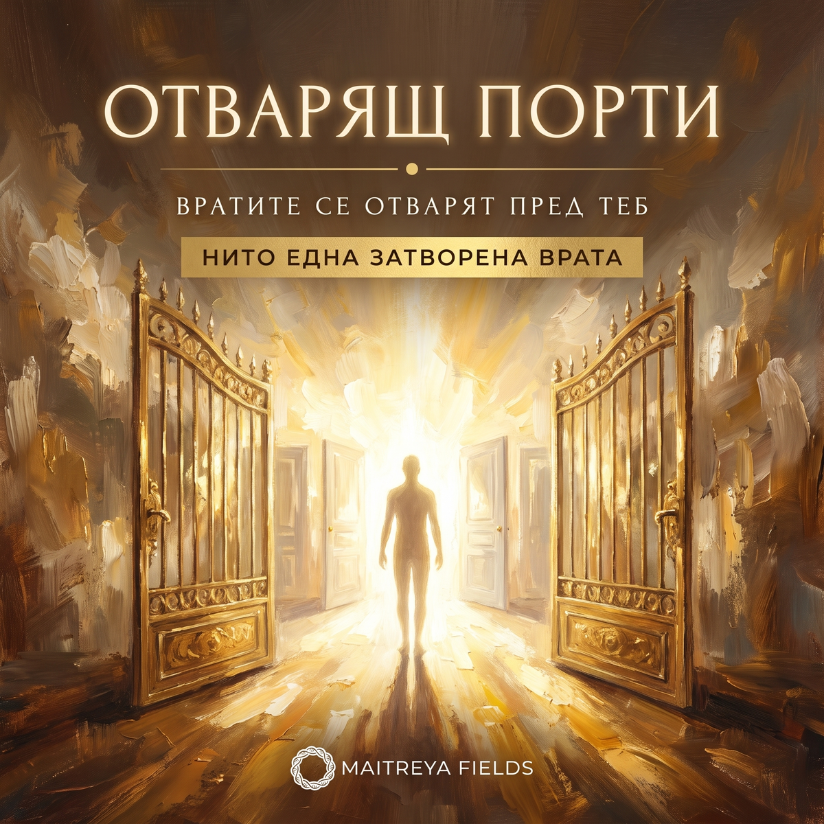 ОТВАРЯЩ ПОРТИ — българска корица