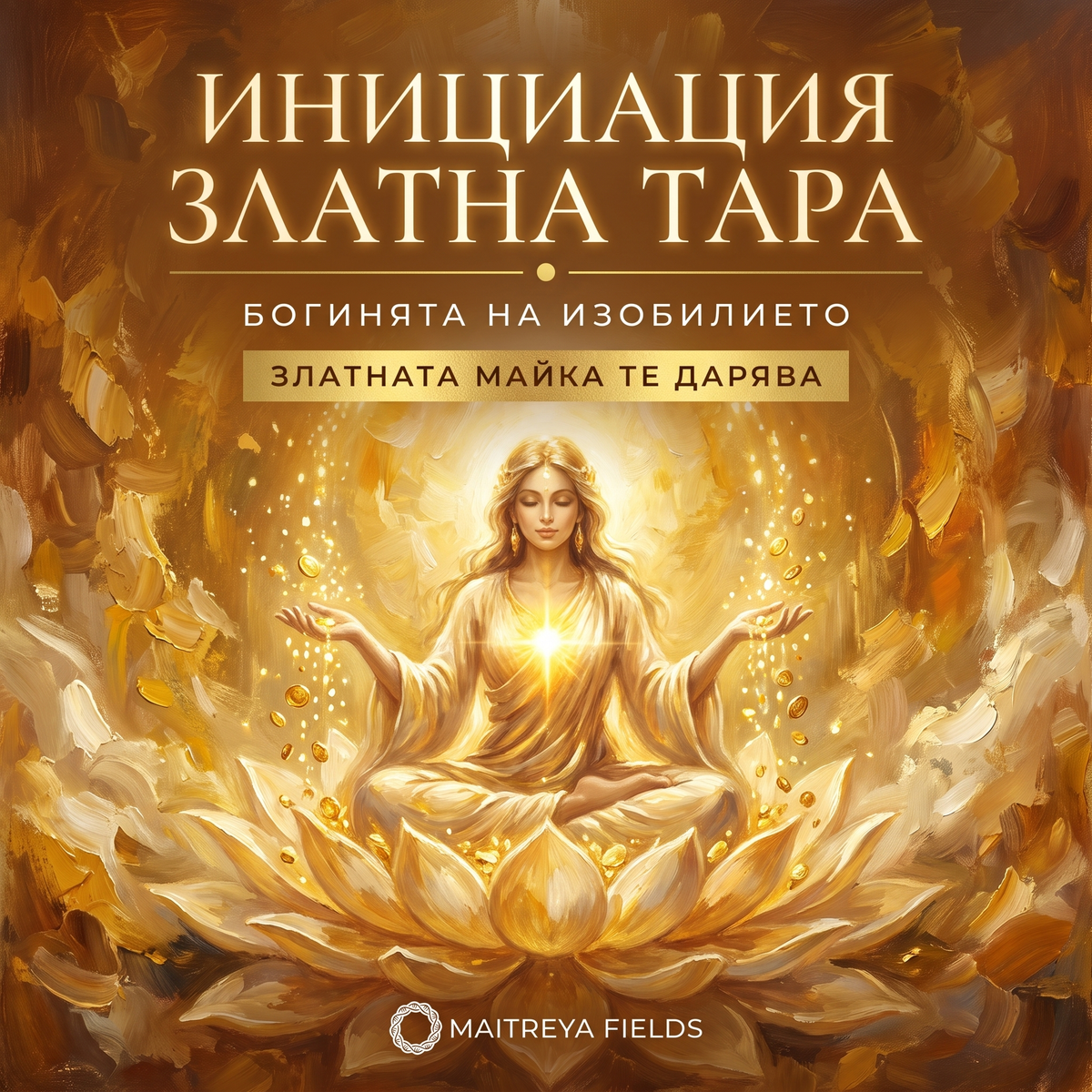 ИНИЦИАЦИЯ ЗЛАТНА ТАРА — българска корица