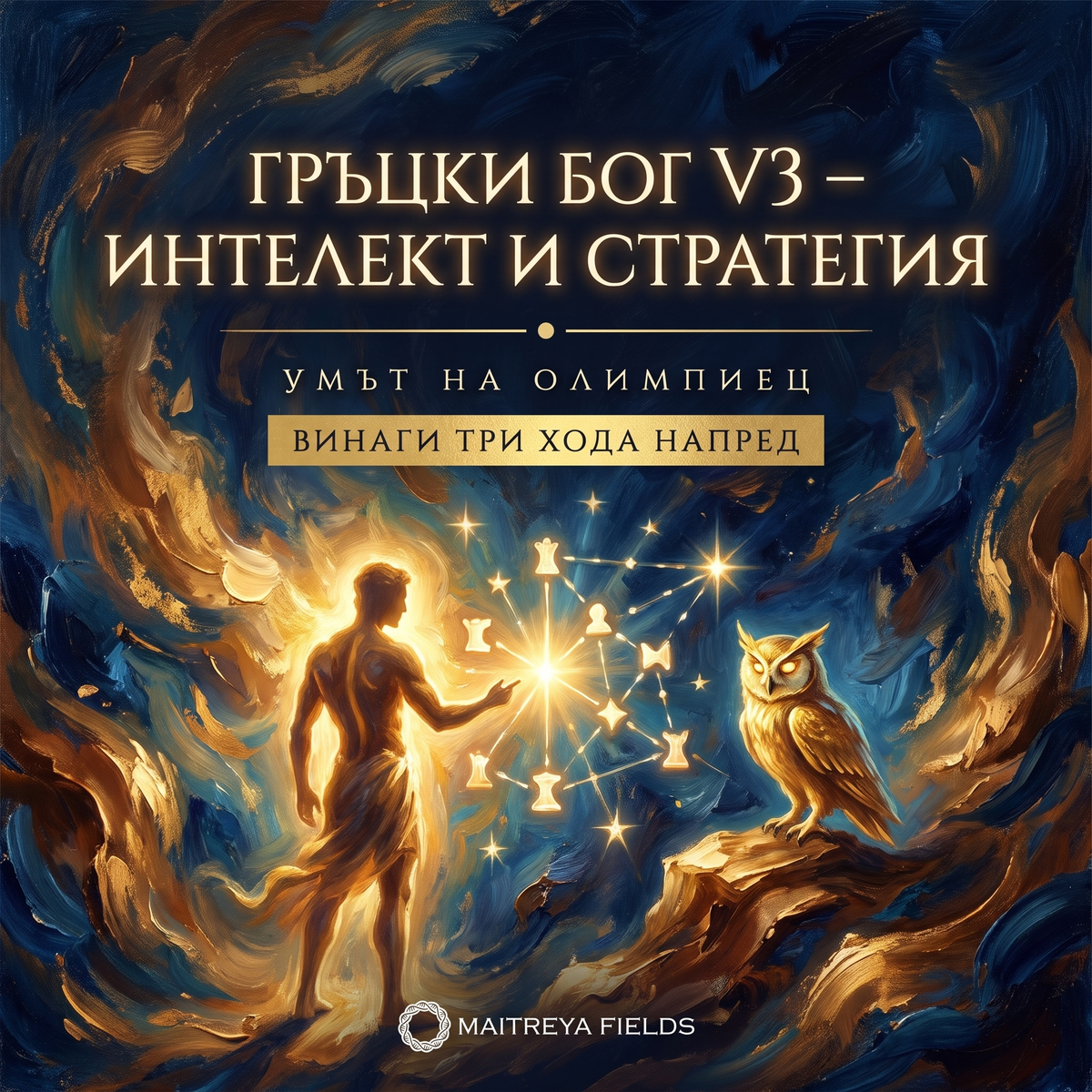 ГРЪЦКИ БОГ V3 – ИНТЕЛЕКТ И СТРАТЕГИЯ — българска корица