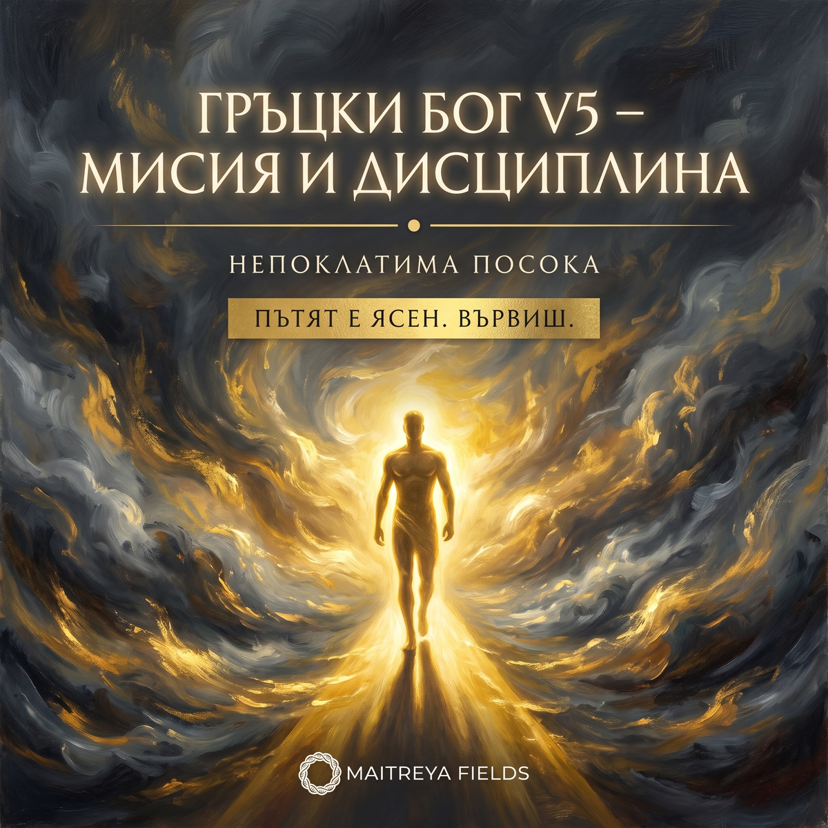 ГРЪЦКИ БОГ V5 – МИСИЯ И ДИСЦИПЛИНА — българска корица