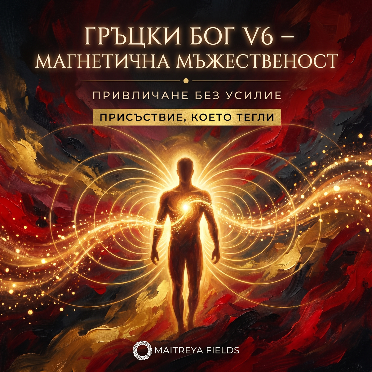 ГРЪЦКИ БОГ V6 – МАГНЕТИЧНА МЪЖЕСТВЕНОСТ — българска корица