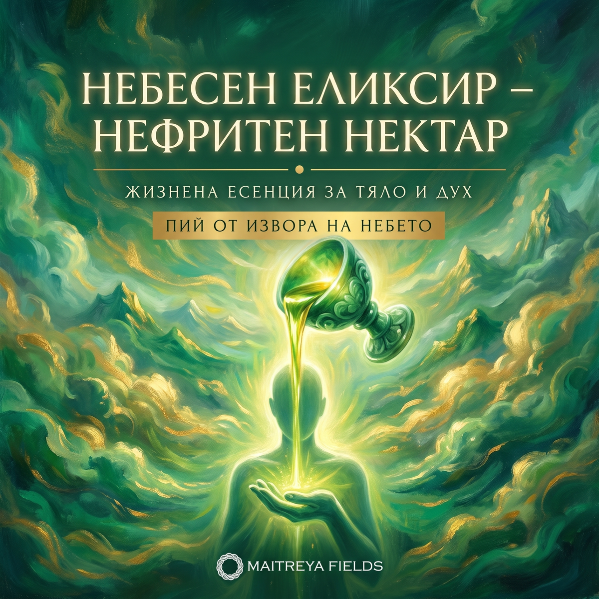 НЕБЕСЕН ЕЛИКСИР – НЕФРИТЕН НЕКТАР — българска корица