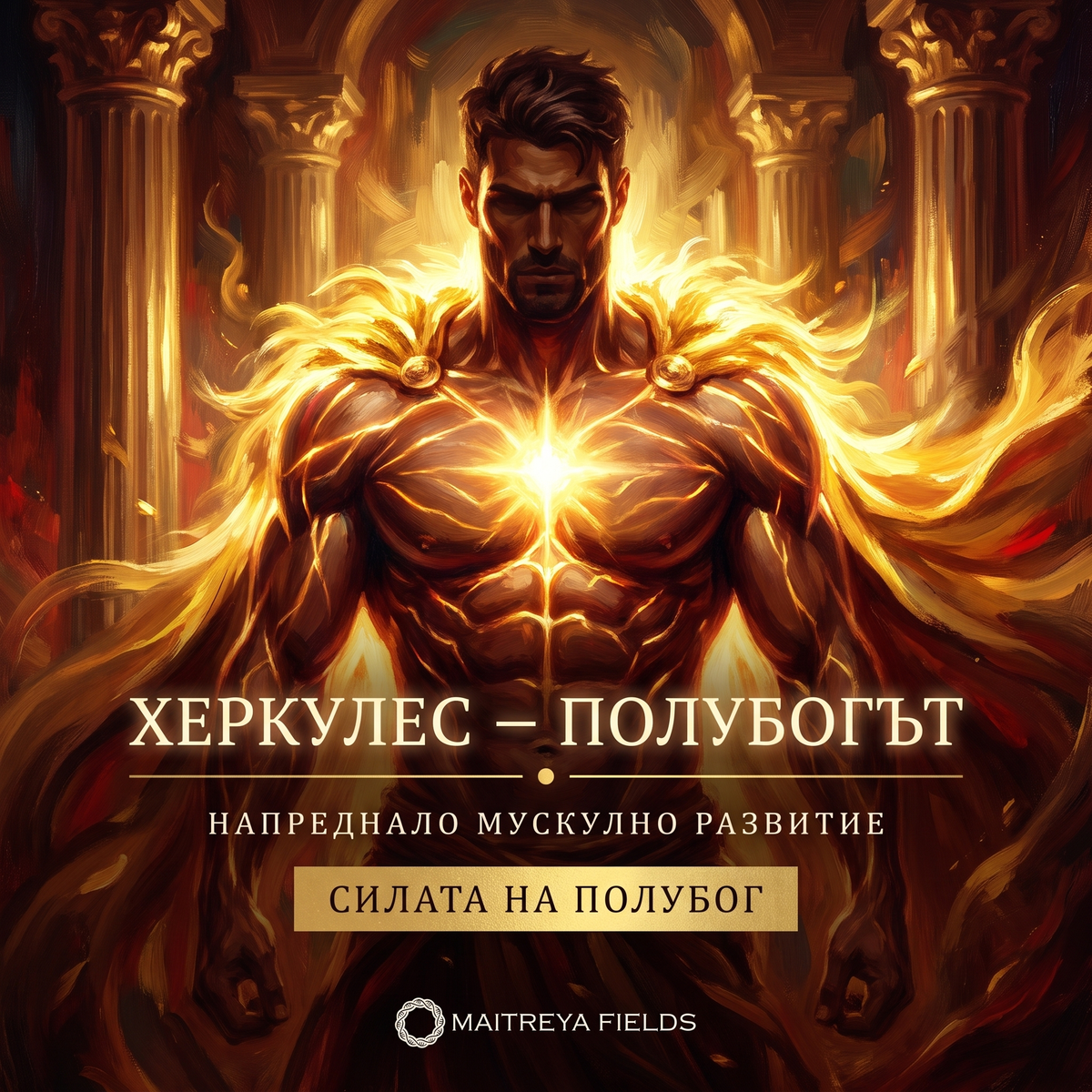 ХЕРКУЛЕС – ПОЛУБОГЪТ — българска корица