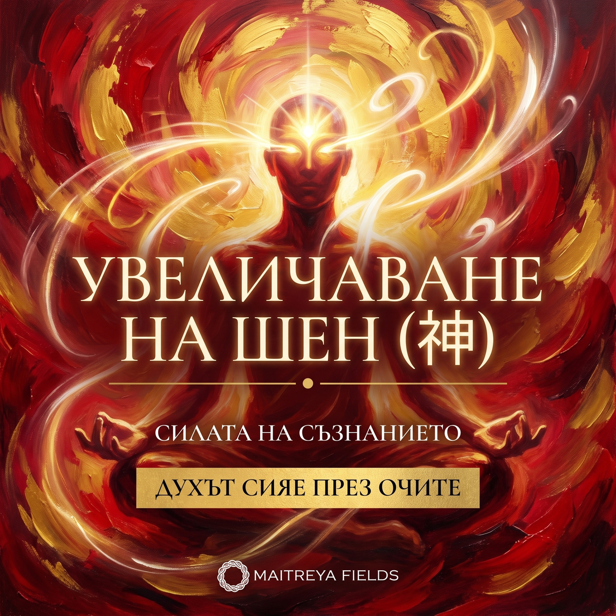 УВЕЛИЧАВАНЕ НА ШЕН (神) — българска корица