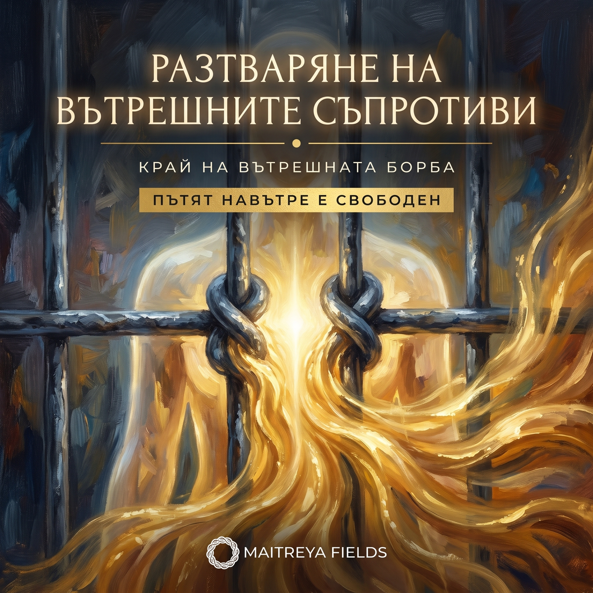 РАЗТВАРЯНЕ НА ВЪТРЕШНИТЕ СЪПРОТИВИ — българска корица