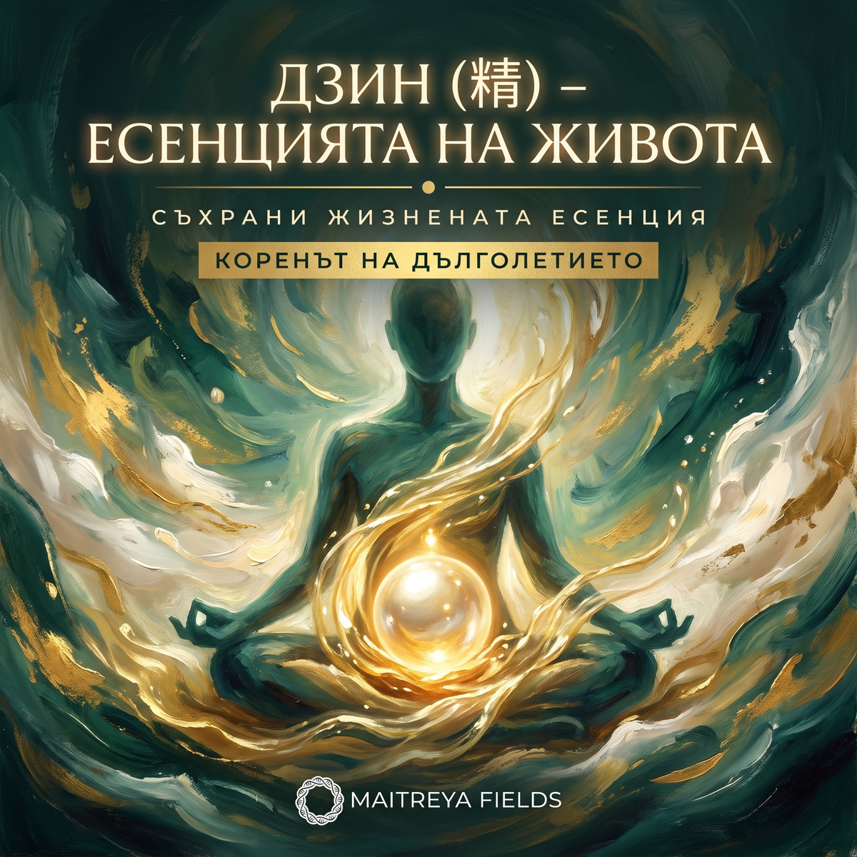 ДЗИН (精) – ЕСЕНЦИЯТА НА ЖИВОТА — българска корица