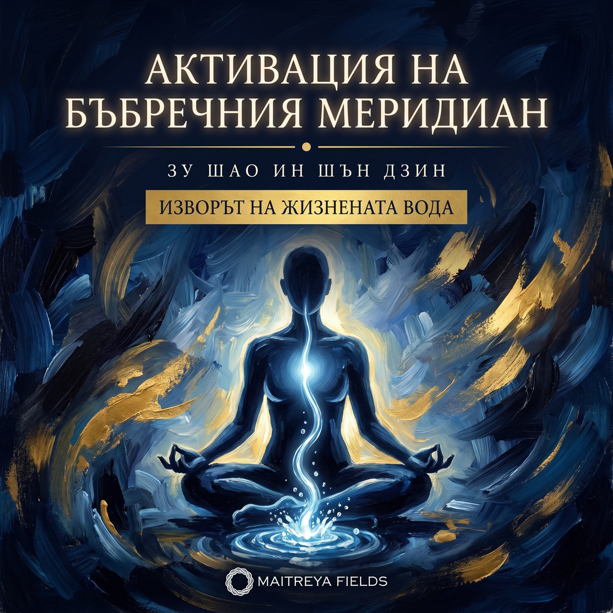 АКТИВАЦИЯ НА БЪБРЕЧНИЯ МЕРИДИАН — българска корица
