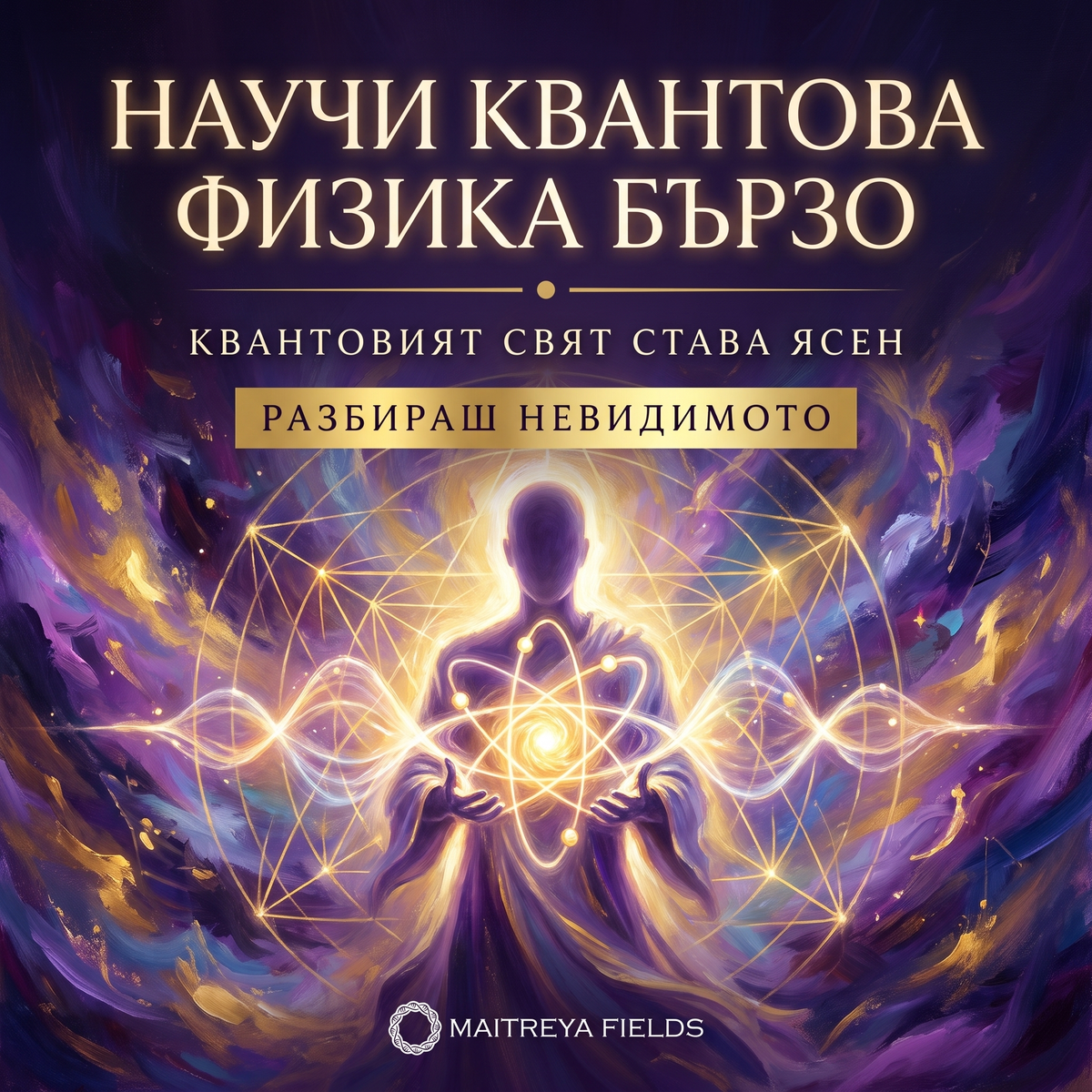 НАУЧИ КВАНТОВА ФИЗИКА БЪРЗО — българска корица