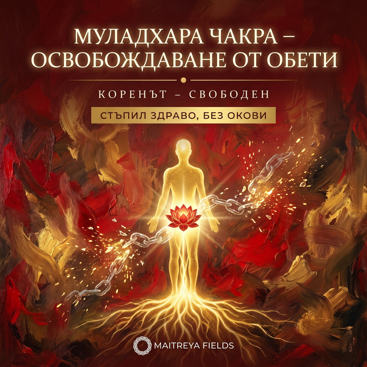 МУЛАДХАРА ЧАКРА – ОСВОБОЖДАВАНЕ ОТ ОБЕТИ — българска корица