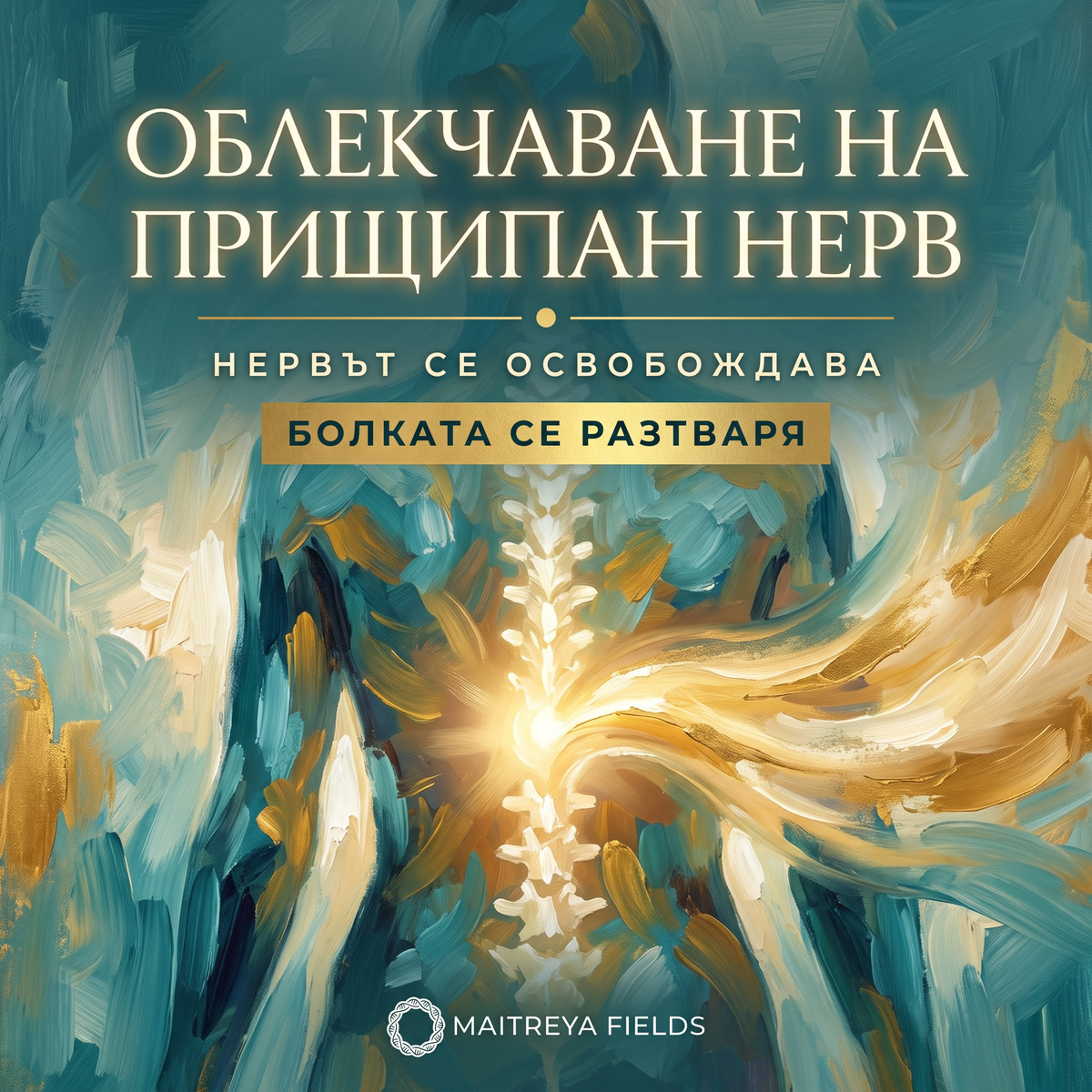 Облекчаване на прищипан нерв [ДМ + аудио] — българска корица