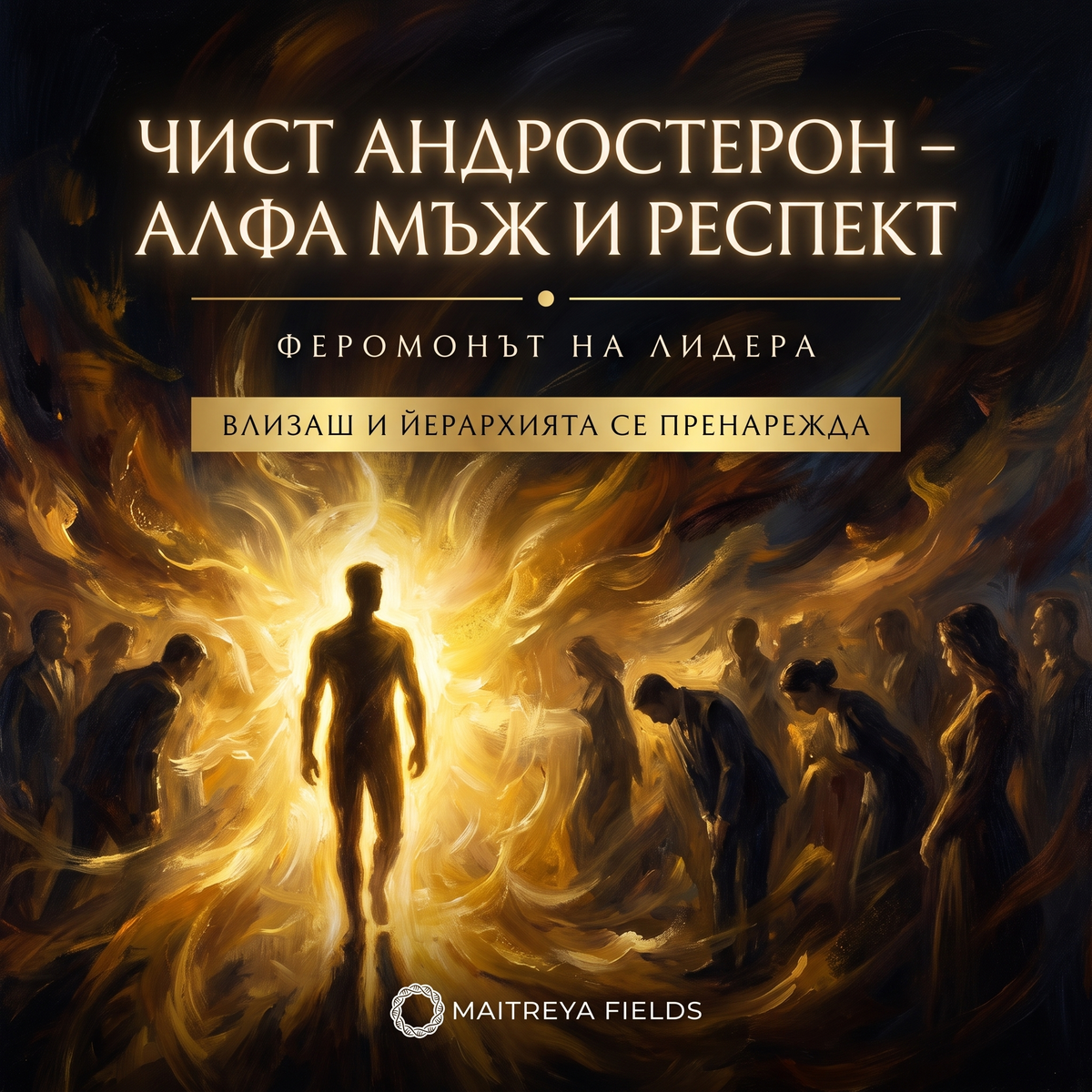 ЧИСТ АНДРОСТЕРОН – АЛФА МЪЖ И РЕСПЕКТ — българска корица