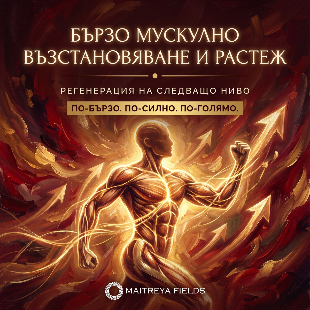 БЪРЗО МУСКУЛНО ВЪЗСТАНОВЯВАНЕ И РАСТЕЖ — българска корица
