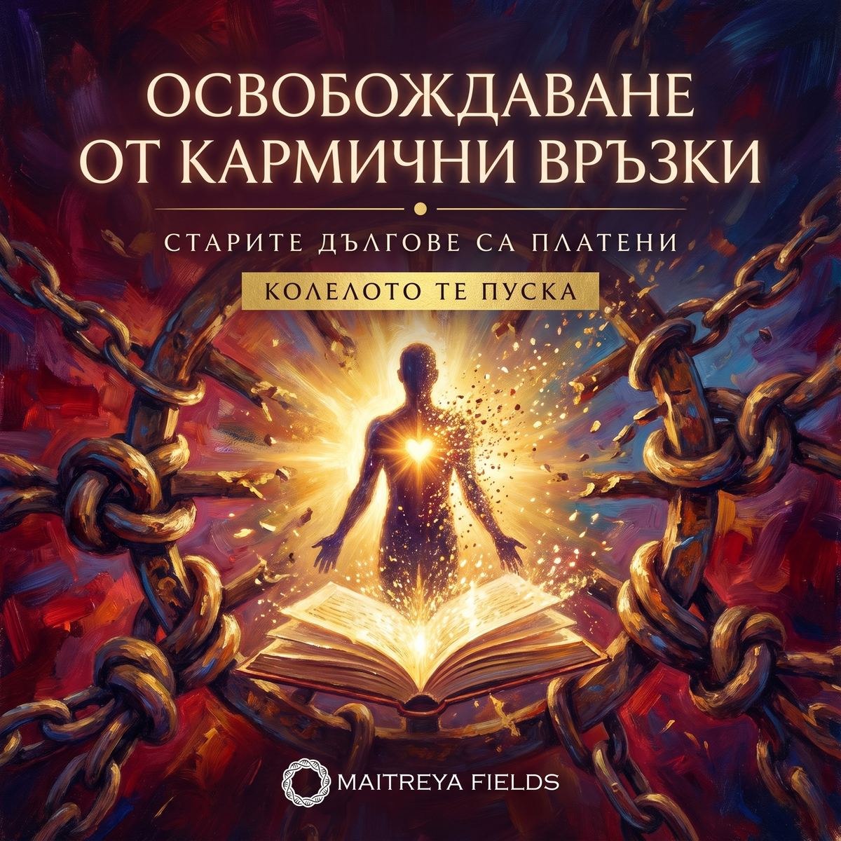 ОСВОБОЖДАВАНЕ ОТ КАРМИЧНИ ВРЪЗКИ — българска корица