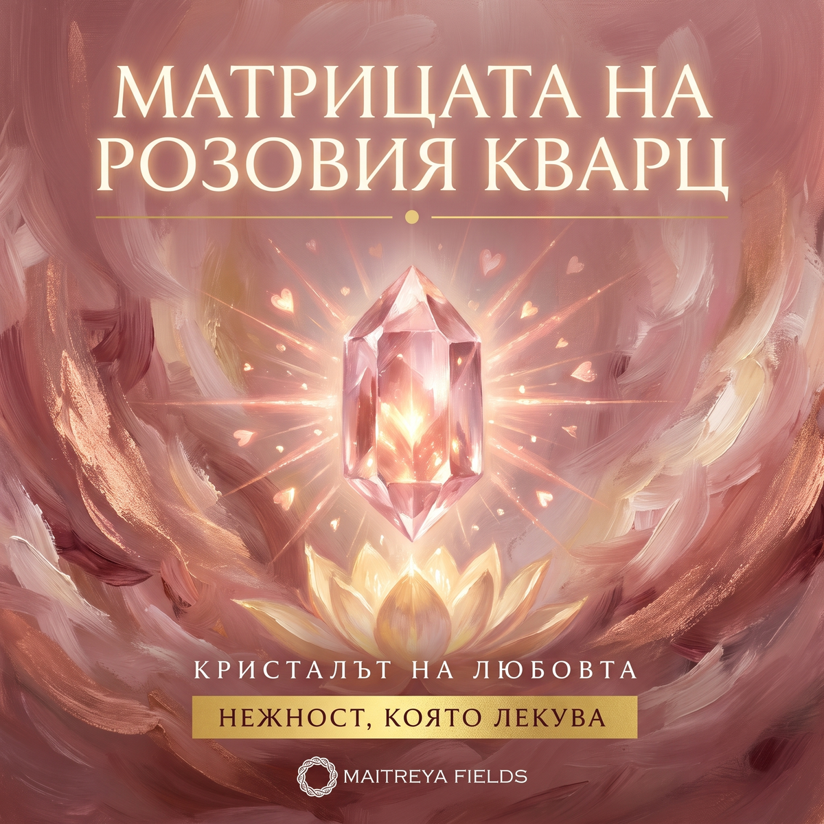 МАТРИЦАТА НА РОЗОВИЯ КВАРЦ — българска корица
