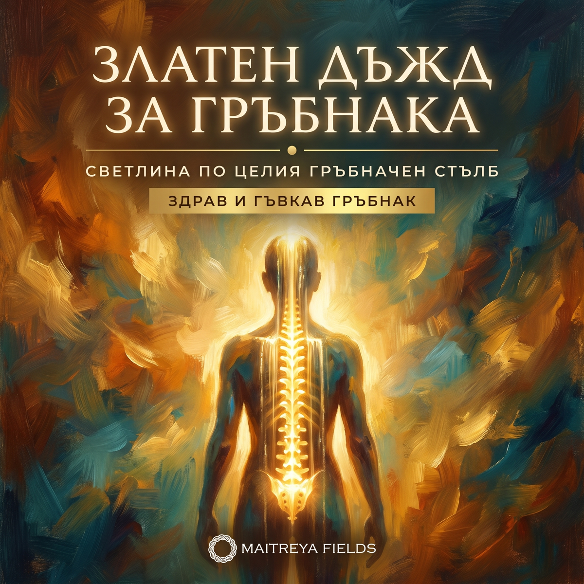 ЗЛАТЕН ДЪЖД ЗА ГРЪБНАКА — българска корица