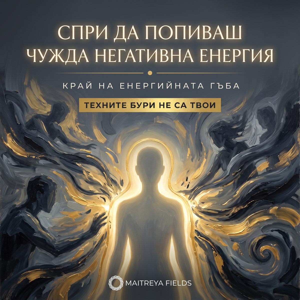Спри да попиваш чужда негативна енергия — българска корица