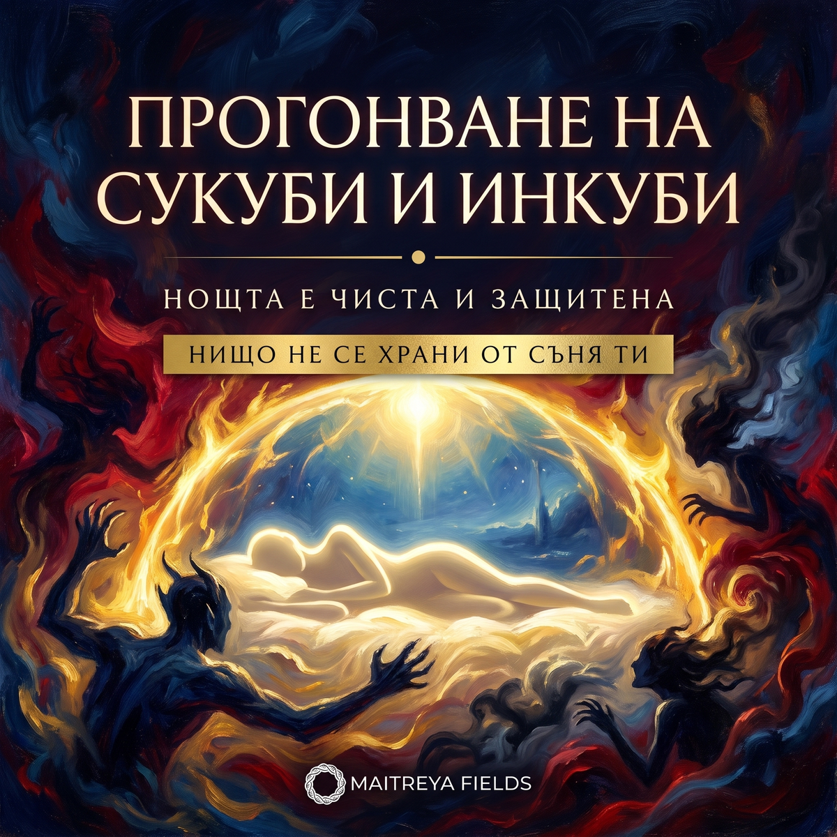 ПРОГОНВАНЕ НА СУКУБИ И ИНКУБИ — българска корица