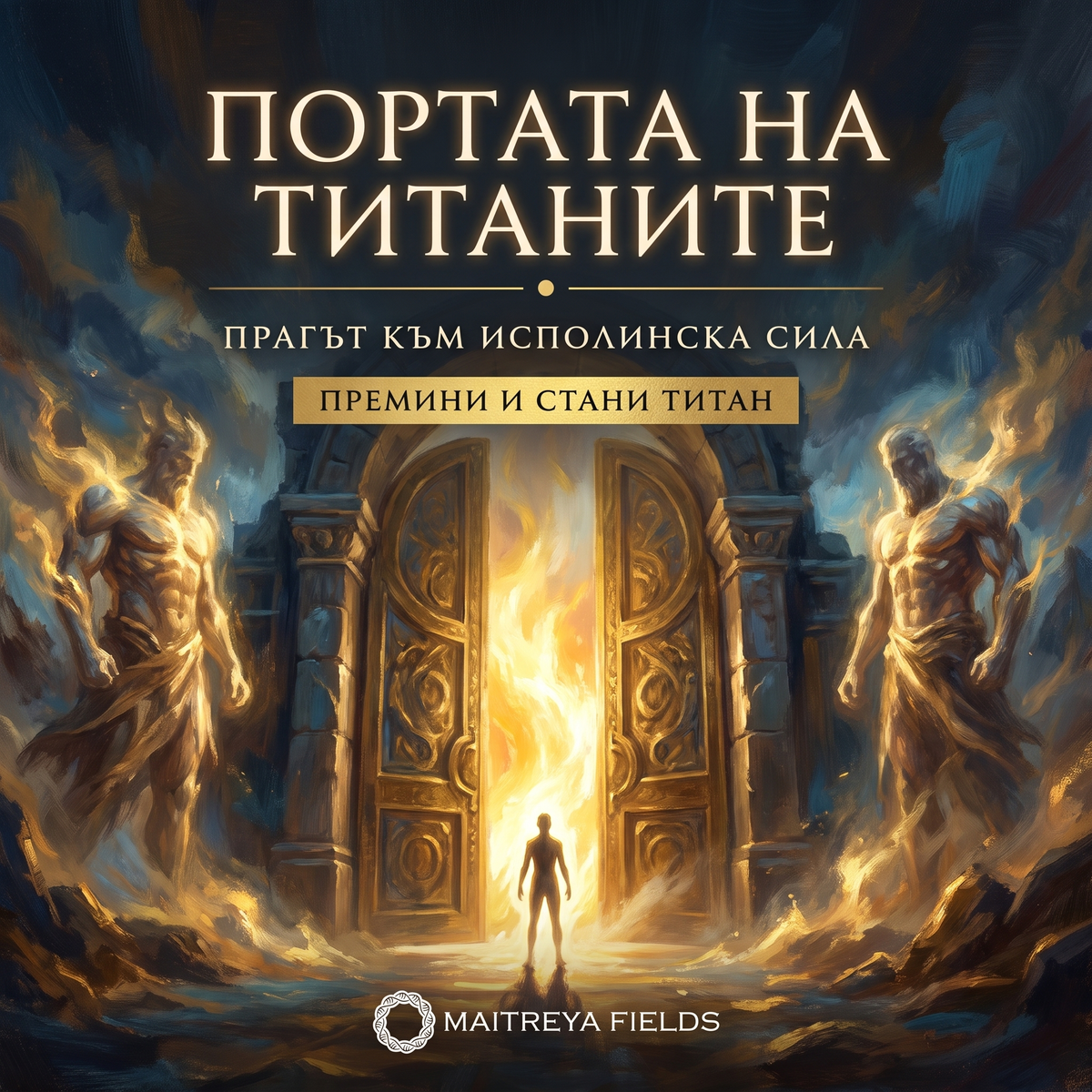 ПОРТАТА НА ТИТАНИТЕ — българска корица