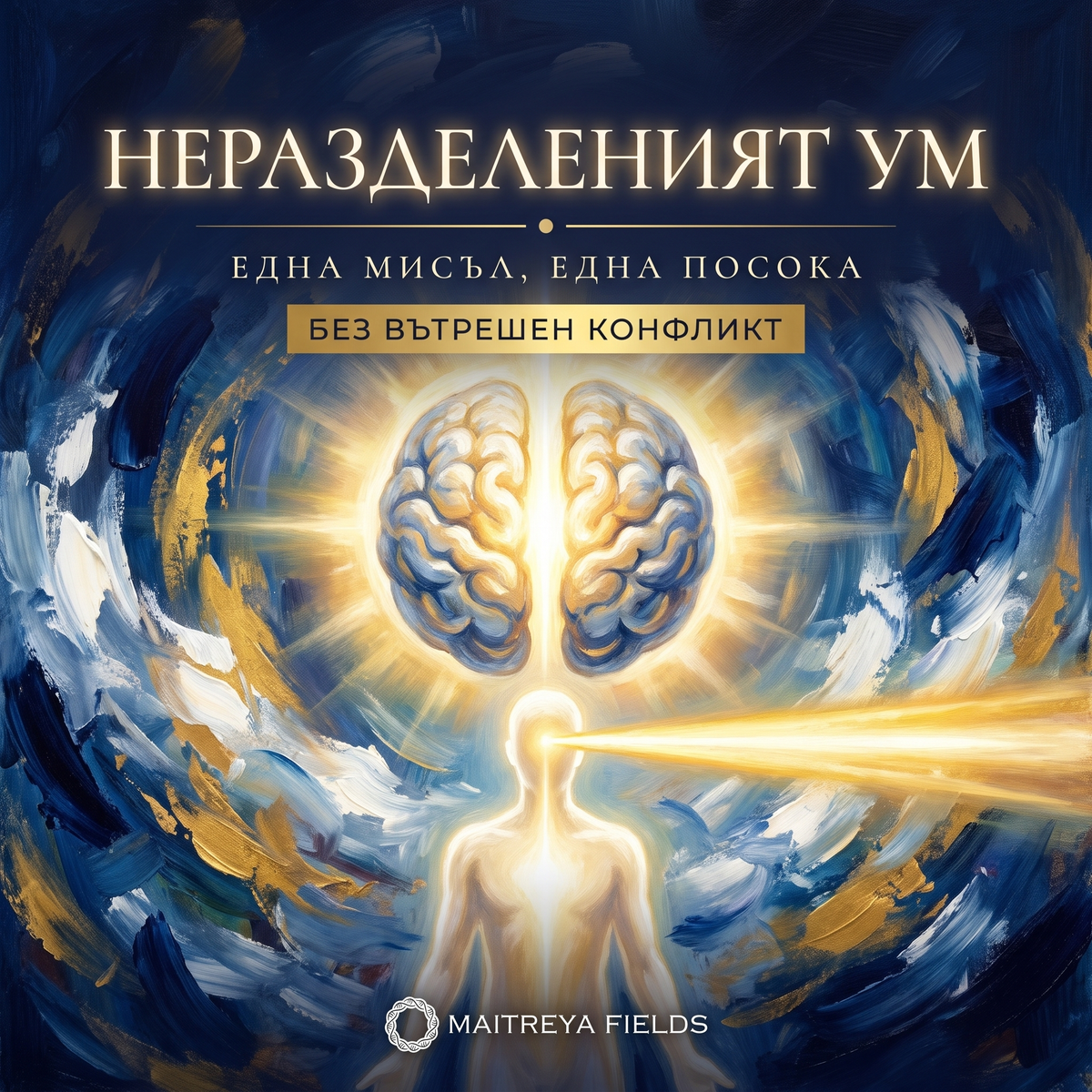 НЕРАЗДЕЛЕНИЯТ УМ — българска корица