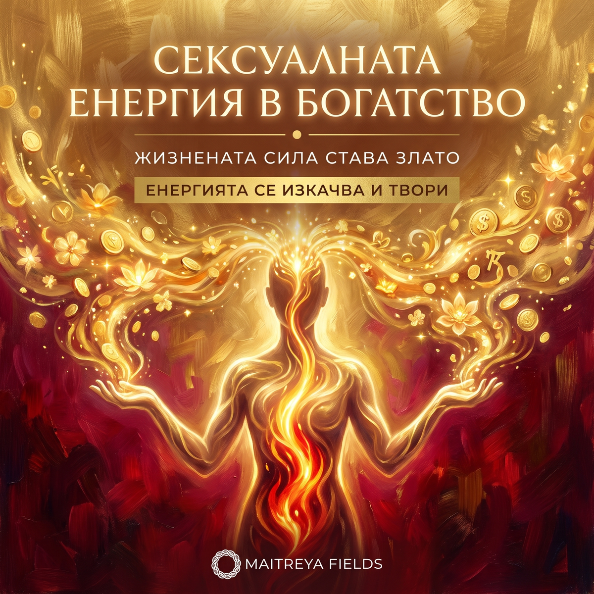 Сексуалната енергия в богатство [ДМ + аудио] — българска корица