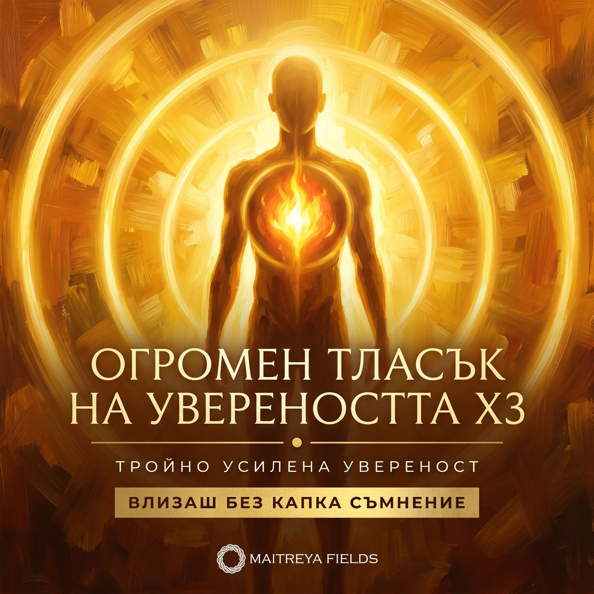 ОГРОМЕН ТЛАСЪК НА УВЕРЕНОСТТА X3 — българска корица